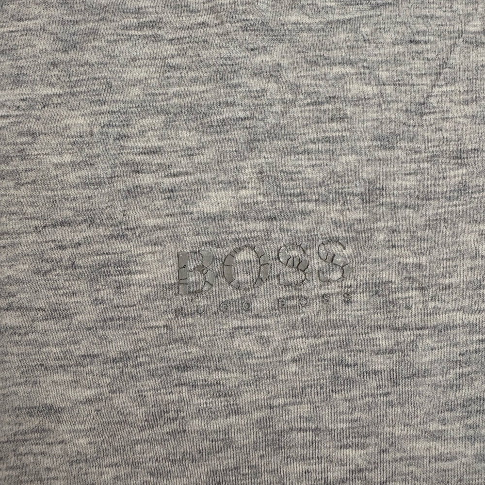 Hugo Boss Light Gray Short Sleeve Tee - Picture 4 of 7